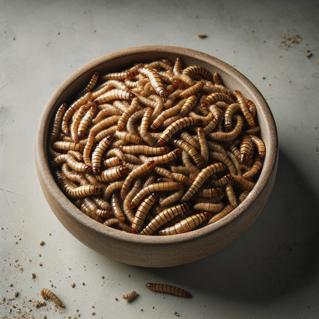 vers de farine pour poules