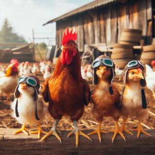 anatomie, morphologie d'une poule