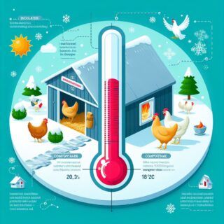 temperature du poulailler en hiver